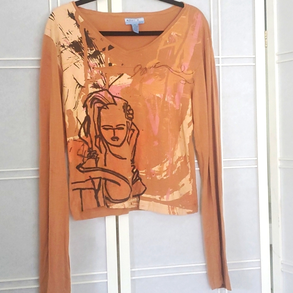 Vintage Azzure Women's Knit Top